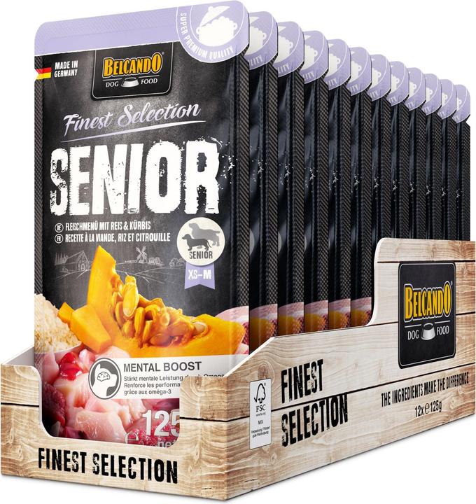 Produktbild Belcando Senior 125 g (Senior, 125 Stk., 125 g)