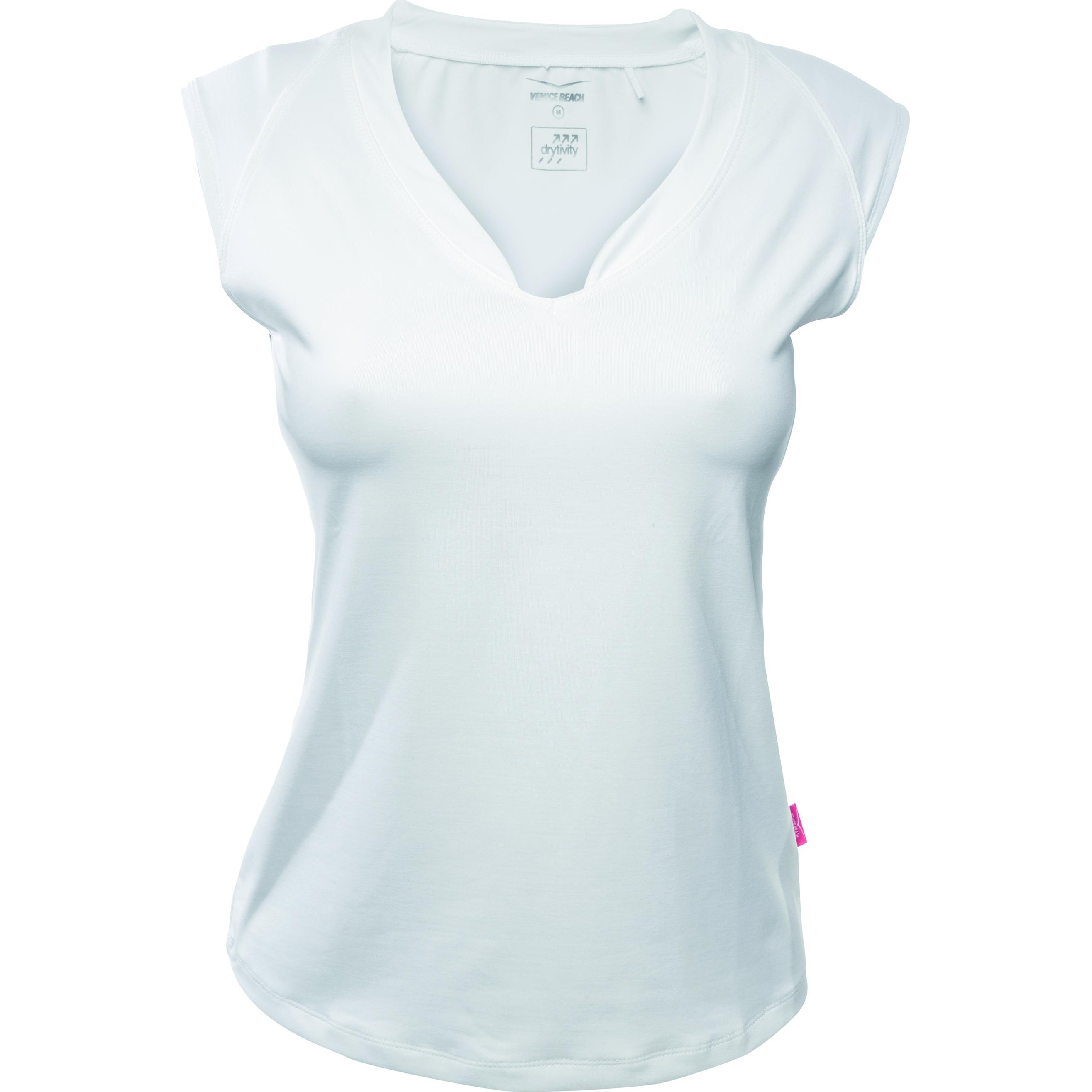 Venice Beach, Damen, Sportshirt, Eleam (XL), Weiss, XL