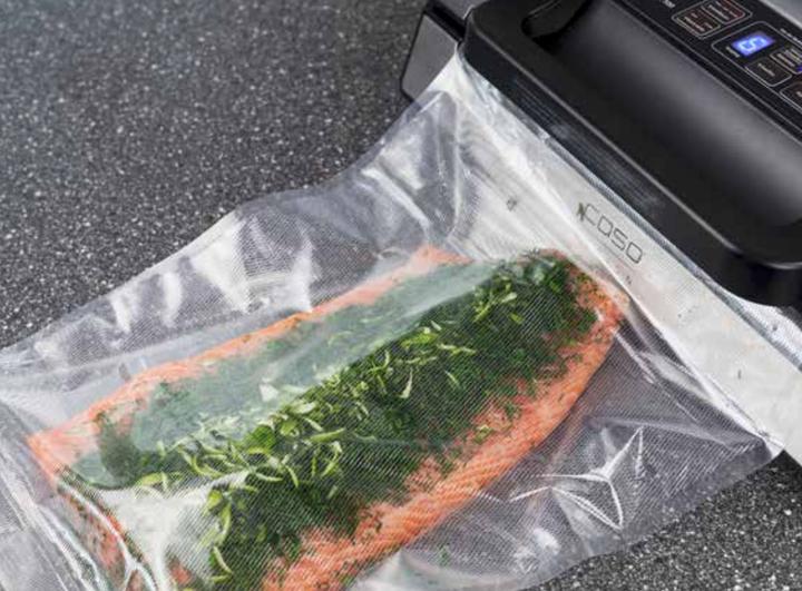 Actual product image Caso Foil set 2 for vacuuming + Sous Vide Cooking 01236 Dimensions (W x L) 30 x 40 cm, 20 x 600 cm, 28 x (1 x)