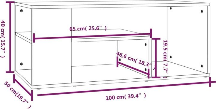 Produktbild VidaXL Chobotova (100 x 50 x 40 cm)