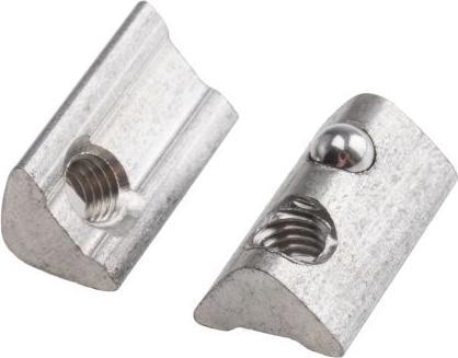 Produktbild RS PRO Roll-in T-slot 6 Nut, M5, spring, S/S