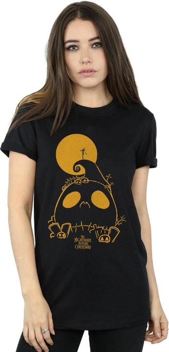 Image du produit Disney - T-shirt NIGHTMARE BEFORE CHRISTMAS JACK SKELLINGTON CEMETARY - Femme (S)