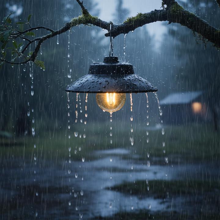 Produktbild Luxula Hängeleuchte Solar/USB-C, 200lm, 3000K, dimmbar, IP54 (200 lm, IP54)