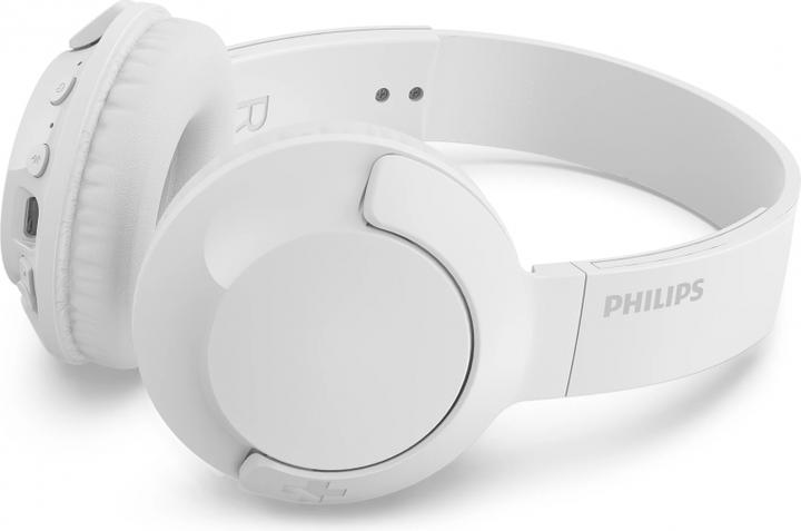 Actual product image Philips On-ear headband Wireless Headphone white (60 h, Wireless)