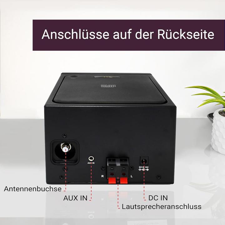 Actual product image Xoro Micro stereo system with Internet radio, DAB+, Bluetooth, CD player and USB media player (DAB+, FM, Web radio, Bluetooth, Wi-Fi)