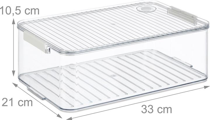Actual product image Relaxdays 3x fridge organiser