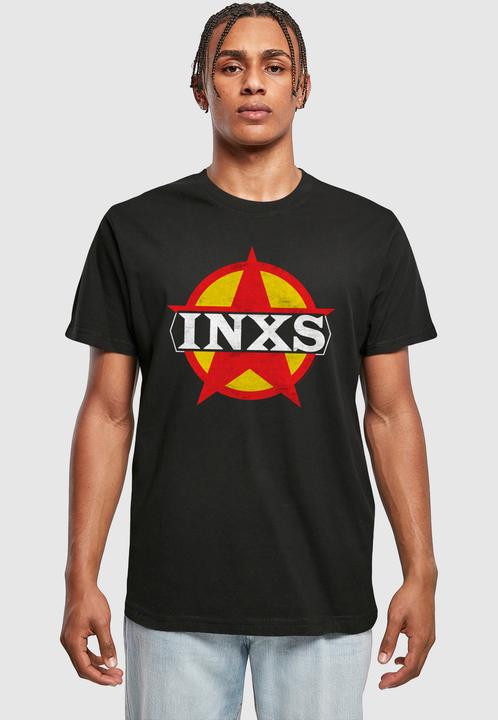 Produktbild Merchcode INXS - Circle Star Logo T-Shirt - 181625 (M)