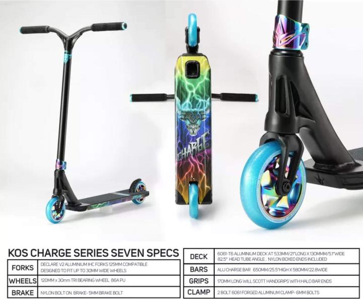 Actual product image Blunt Envy Scooter KOS Charge S7