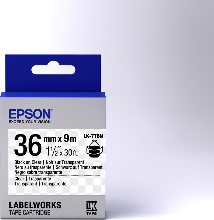 Productafbeelding Epson Labelcassette Lk-7tbn (36 mm)