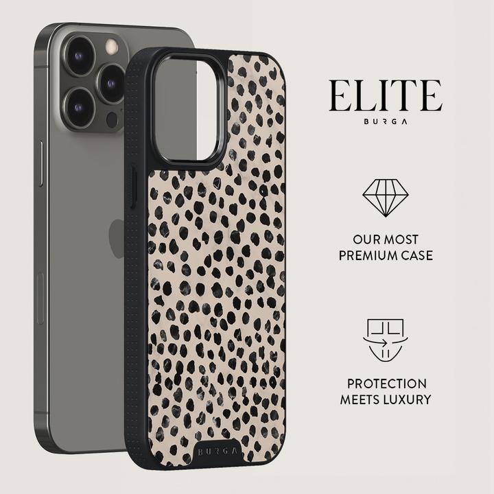 Actual product image Burga Almond Latte Elite MagSafe Case (Apple iPhone 14 Pro)