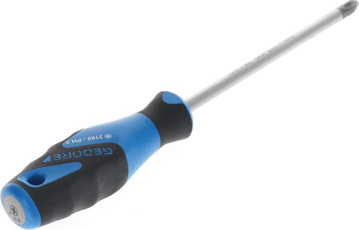 Actual product image Gedore 2160 PH 3 3K screwdriver, cross recess PH 3, 270 mm (Phillipps cross recess (PH))
