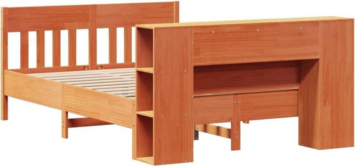 Image du produit vidaXL Bett mit Regal (135 x 190 cm)
