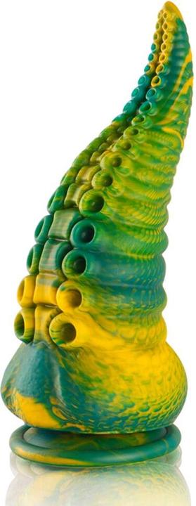 Actual product image Epic Cetus Green Tentacle Dildo, Large Size