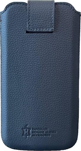 Produktbild Mike Galeli Pouch-Style Echtleder mit Gürtelclip Pat 6.1 black (Samsung Galaxy Xcover 4)