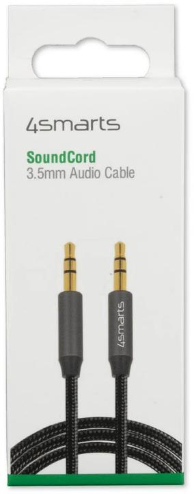 Produktbild 4smarts 3.5 mm Klinkenkabel (1 m, 3.5mm Klinke (AUX))
