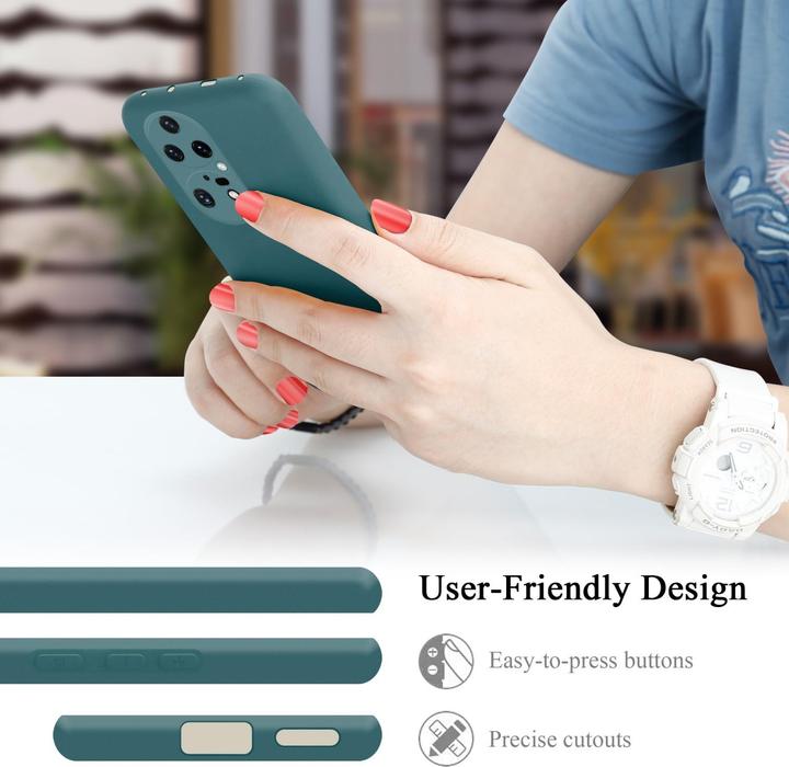 Actual product image Cadorabo TPU Liquid Silicone Case Cover for Huawei P50 PRO (Huawei P50 Pro)