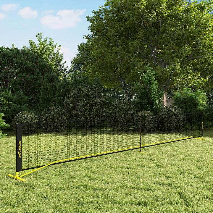 Actual product image SportNow Pickleball-Netz Metall, Polyester Gelb+Schwarz