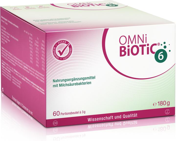 Produktbild Omni Biotic 6 Pulver (neu) (7 Stück, Pulver, 42 g)