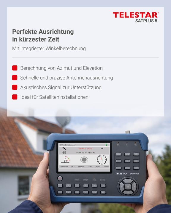 Actual product image Telestar Satplus 5 (Measurement technology)