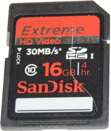 Produktbild Sandisk Extreme (32 GB, SDHC, U3, UHS-I)