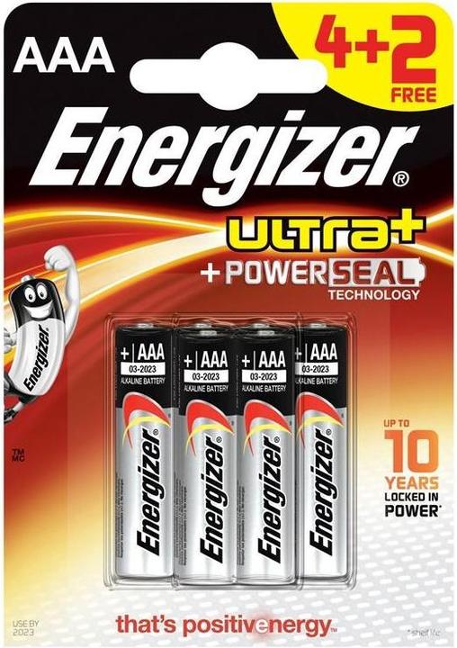 Produktbild Energizer Max Alkaline Micro-Batterien, 4+2 (6 Stk., AAA)