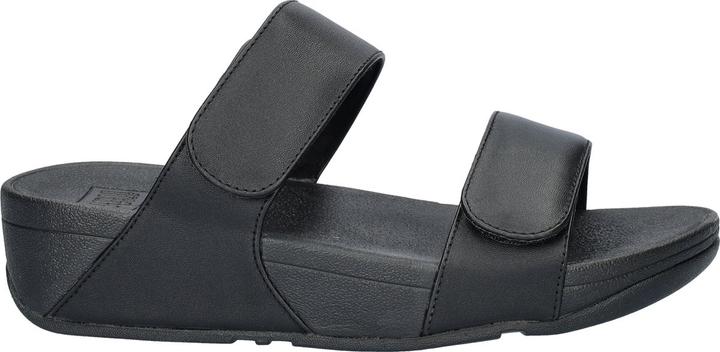 Fitflop Lulu Leather dames slipper - Zwart - Maat 36 (36)