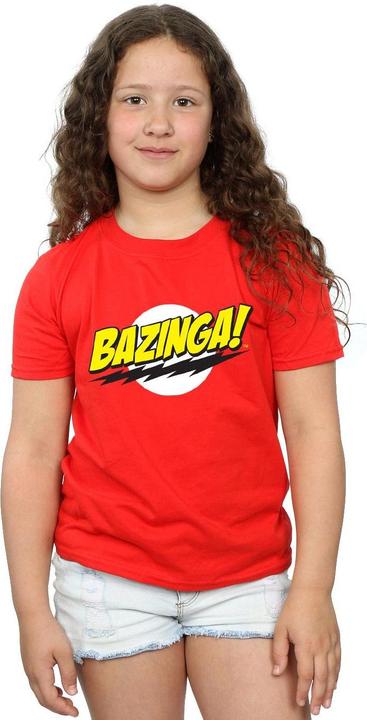 Actual product image Dam Girls Bazinga Cotton T-Shirt (152, 158)