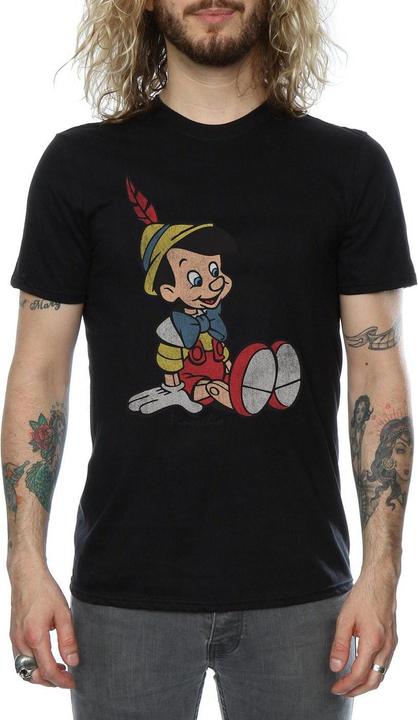 Image du produit Pinocchio T-shirt classique en coton pour hommes (M)