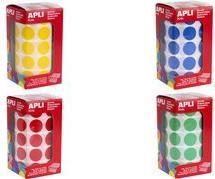 Produktbild Apli Kids Sticker Creative "Rund", auf Rolle, gelb