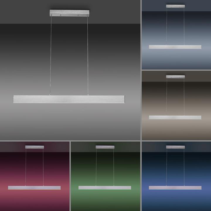 Actual product image Just Light LED Pendellampe LOLAsmart-NILA Steuerbar über APP, Fernbedienung RGB+tunable white (3360 lm)
