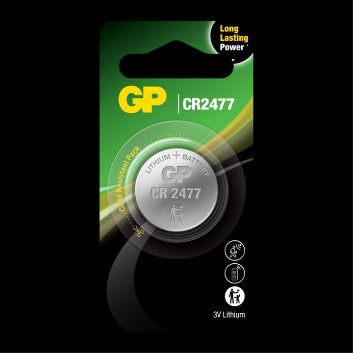 Image du produit GP Batteries Puissance longue durée (1 pcs, CR2477, 1000 mAh)