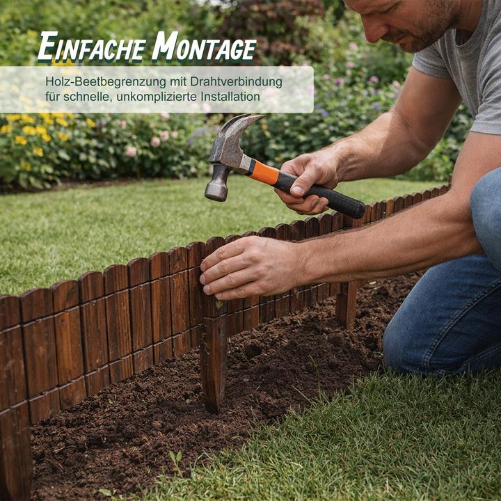 Immagine prodotto Relaxdays Bordo per aiuola (200 cm)