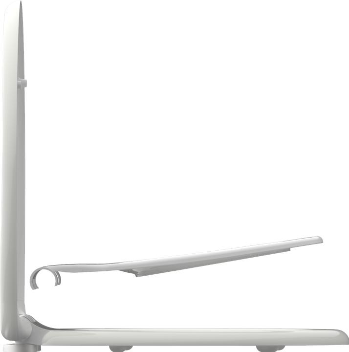 Produktbild Schütte WC Sitz Duroplast WC-Sitz FAMILY WHITE Absenkautomatik Schnellverschluss Quick Release 82940 Weiss