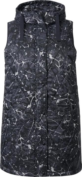 Produktbild Ulla Popken HYPRAR Long-Steppweste, wasserabweisend, Schmetterlinge (42, 44)