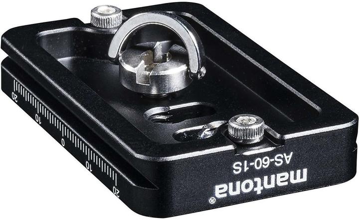 Produktbild mantona AS-60-1S Schnellwechselplatte (Stativ Schnellwechselplatte)