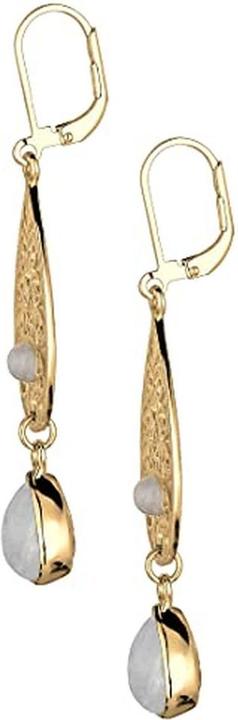 Immagine prodotto Elli Ornamento, goccia (Argento 925 placcato oro, Pietra lunare)