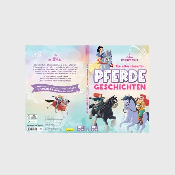 Produktbild Disney Prinzessin: Die allerschönsten Pferdegeschichten (Deutsch, 2025)