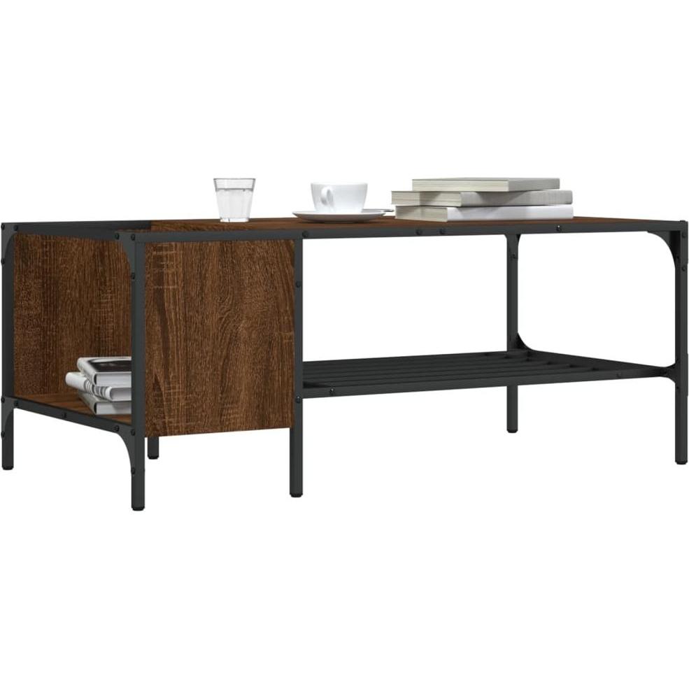 VidaXL, Couchtisch + Beistelltisch, Jaydon (100 x 51 x 40 cm)