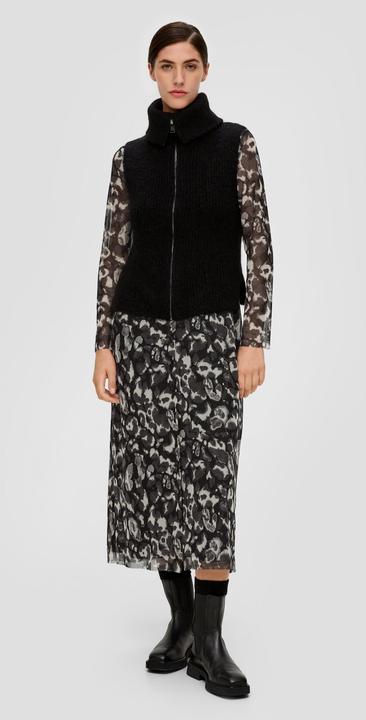 Image du produit s.Oliver Hemdblusenkleid aus Mesh (34, 36)