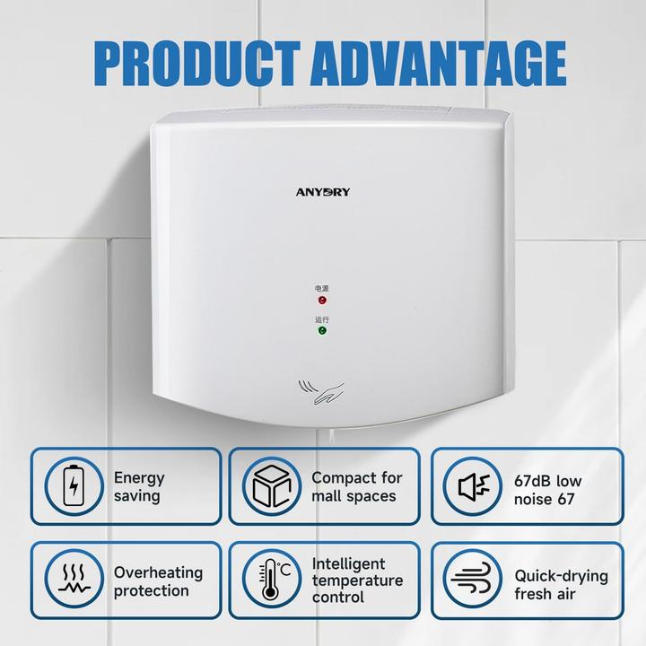 Actual product image Anydry 2630S, white