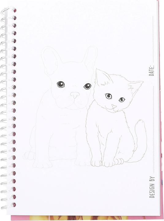 Produktbild Depesche TOPModel Pocket Malbuch