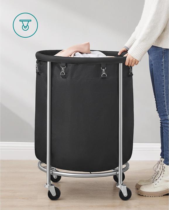 Produktbild Songmics Wäschekorb auf Rollen (170 l)