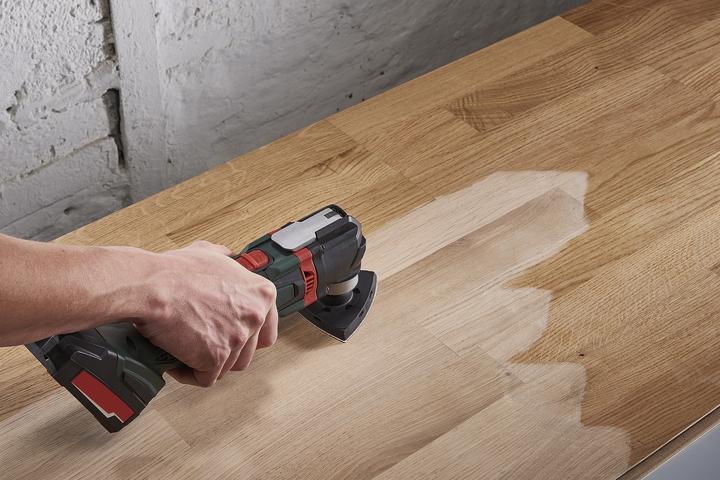 Actual product image wolfcraft 5 Adhesive sanding sheets Aluminium oxide K40 Delta 105mm (40)