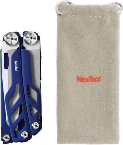 Actual product image NexTool Multitool FLAGSHIP Pro NE20271 16w1 niebieski +etui do pasa (16 Functions)