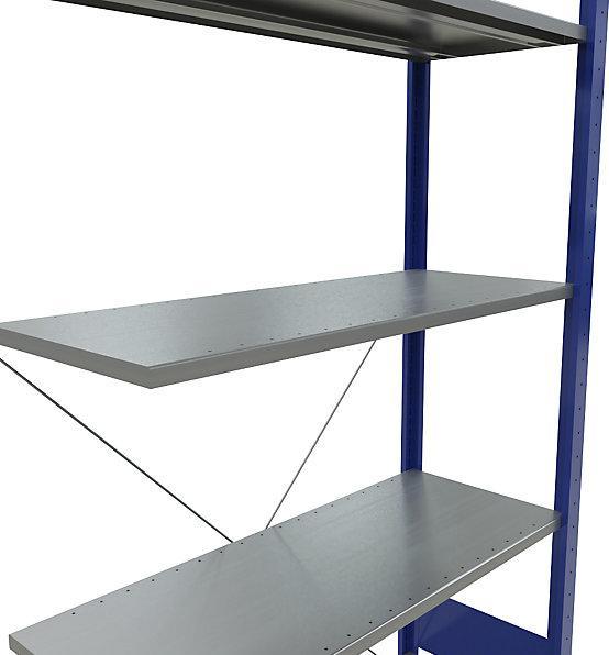 Actual product image eurokraft pro Boltless shelving, single row