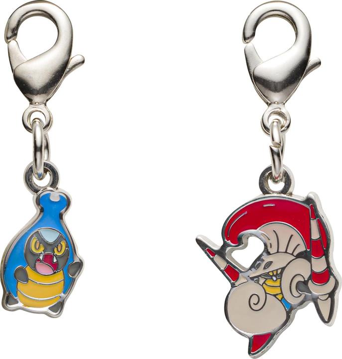 Produktbild Pokémon Pokemon Center - Karrablast, Escavalier Schlüsselanhänger - 2 Stück