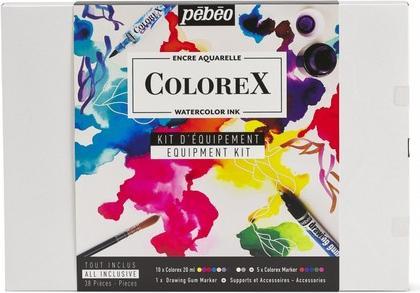 Pebeo Colorex Wassertinte (Mehrfarbig)