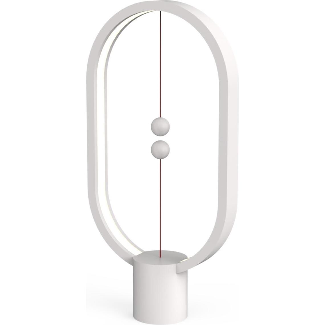 Allocacoc, Tischlampe, Tischleuchte Ellipse Heng Balance, Weiss (300 lm)