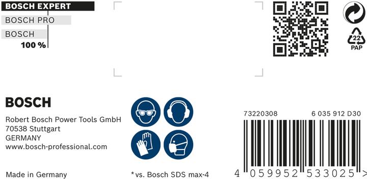 Image du produit Bosch Professional Zubehör Foret marteau Expert SDS max-8X, 20 x 200 x 320 mm (jusqu'à 20 millimètres)