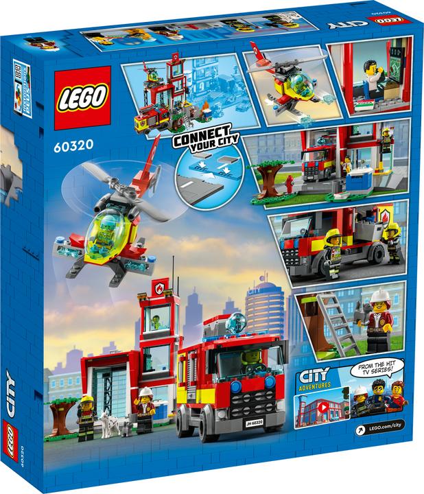 Produktbild LEGO Feuerwache (60320, LEGO City)